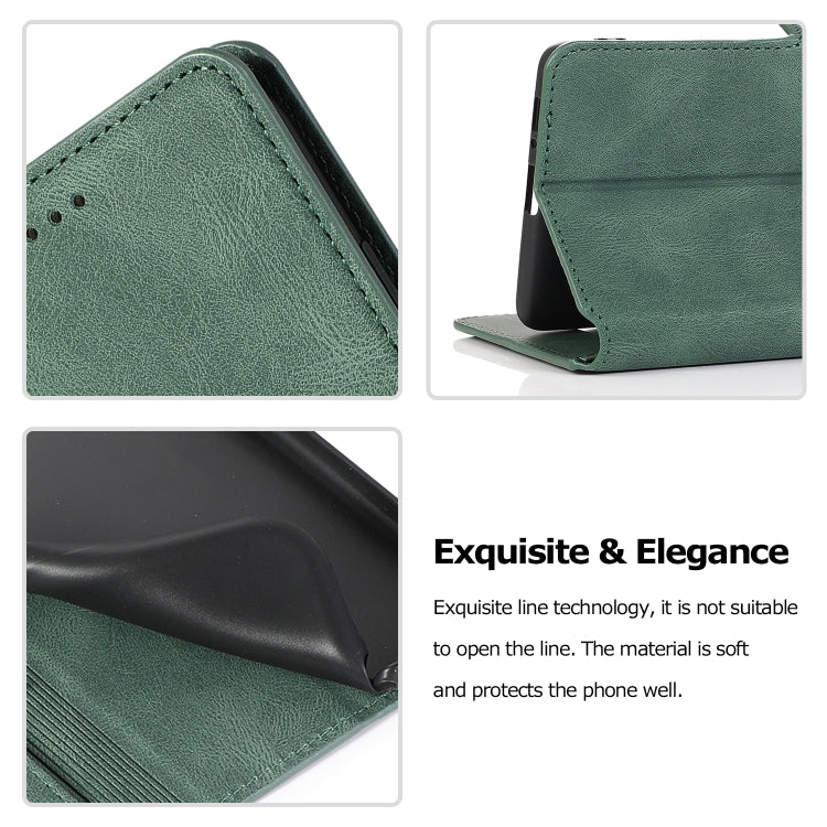 For Samsung Galaxy S10 Lite Retro Magnetic Closing Clasp Horizontal Flip Leather Case with Holder & Card Slots & Photo Frame & Wallet