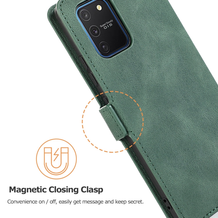 For Samsung Galaxy S10 Lite Retro Magnetic Closing Clasp Horizontal Flip Leather Case with Holder & Card Slots & Photo Frame & Wallet