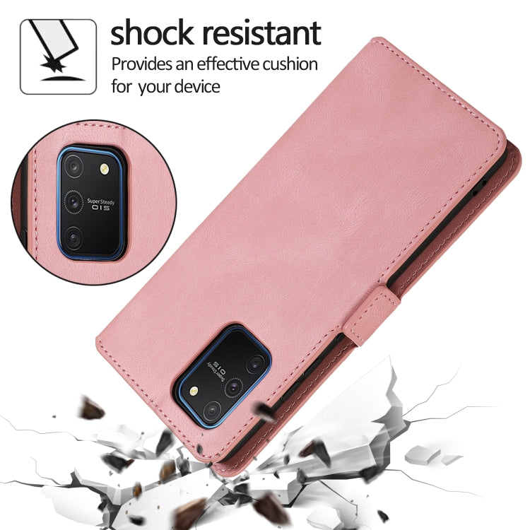 For Samsung Galaxy S10 Lite Retro Magnetic Closing Clasp Horizontal Flip Leather Case with Holder & Card Slots & Photo Frame & Wallet
