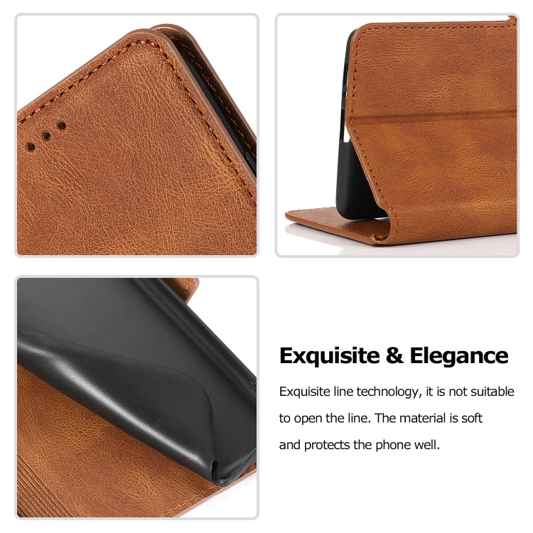 For Samsung Galaxy S10 Lite Retro Magnetic Closing Clasp Horizontal Flip Leather Case with Holder & Card Slots & Photo Frame & Wallet