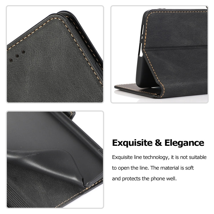 For Samsung Galaxy S10 Lite Retro Magnetic Closing Clasp Horizontal Flip Leather Case with Holder & Card Slots & Photo Frame & Wallet