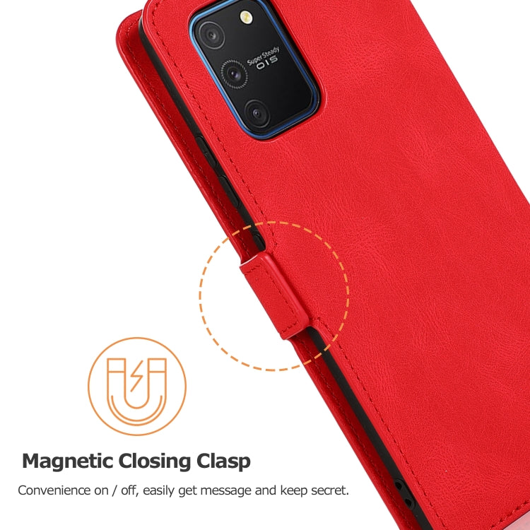 For Samsung Galaxy S10 Lite Retro Magnetic Closing Clasp Horizontal Flip Leather Case with Holder & Card Slots & Photo Frame & Wallet