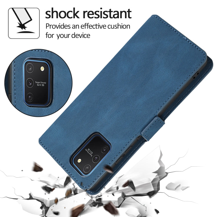 For Samsung Galaxy S10 Lite Retro Magnetic Closing Clasp Horizontal Flip Leather Case with Holder & Card Slots & Photo Frame & Wallet