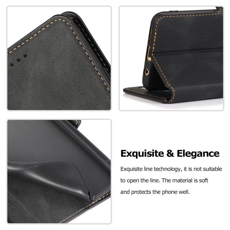 For Samsung Galaxy S10e Retro Magnetic Closing Clasp Horizontal Flip Leather Case with Holder & Card Slots & Photo Frame & Wallet