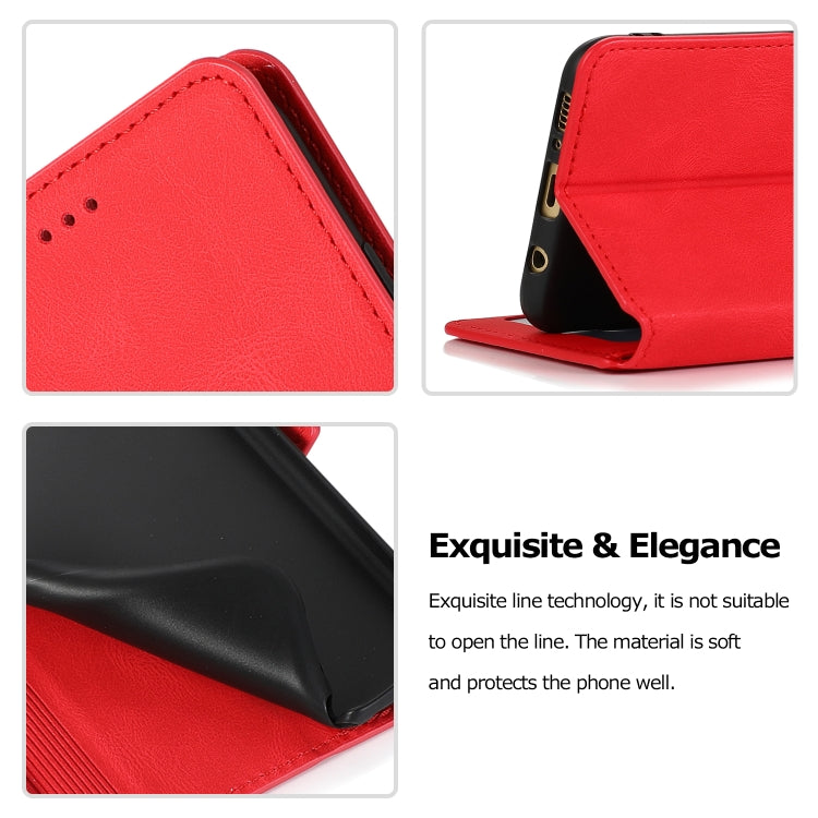 For Samsung Galaxy S10e Retro Magnetic Closing Clasp Horizontal Flip Leather Case with Holder & Card Slots & Photo Frame & Wallet