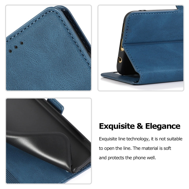 For Samsung Galaxy S10e Retro Magnetic Closing Clasp Horizontal Flip Leather Case with Holder & Card Slots & Photo Frame & Wallet