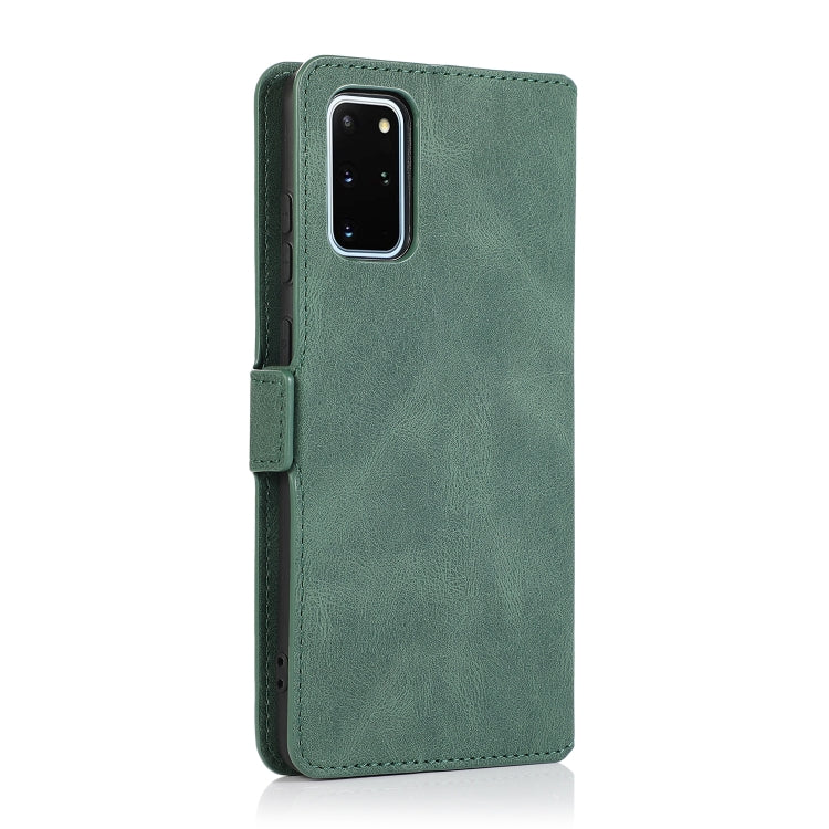 For Samsung Galaxy S20  5G Retro Magnetic Closing Clasp Horizontal Flip Leather Case with Holder & Card Slots & Photo Frame & Wallet