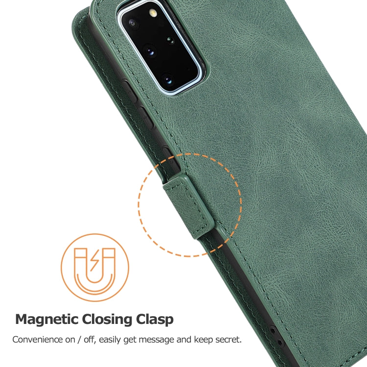 For Samsung Galaxy S20  5G Retro Magnetic Closing Clasp Horizontal Flip Leather Case with Holder & Card Slots & Photo Frame & Wallet