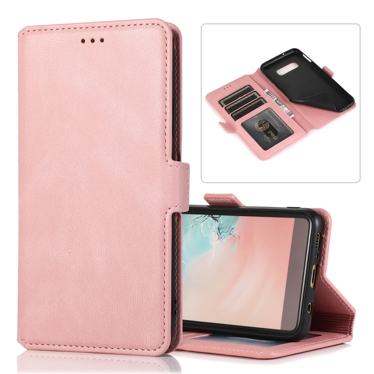 For Samsung Galaxy S20  5G Retro Magnetic Closing Clasp Horizontal Flip Leather Case with Holder & Card Slots & Photo Frame & Wallet