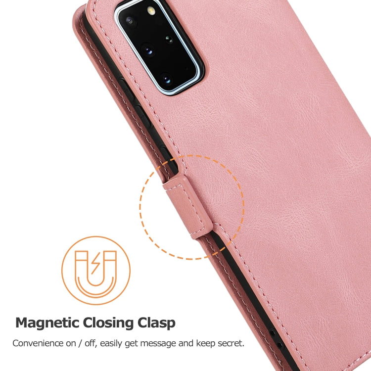 For Samsung Galaxy S20  5G Retro Magnetic Closing Clasp Horizontal Flip Leather Case with Holder & Card Slots & Photo Frame & Wallet