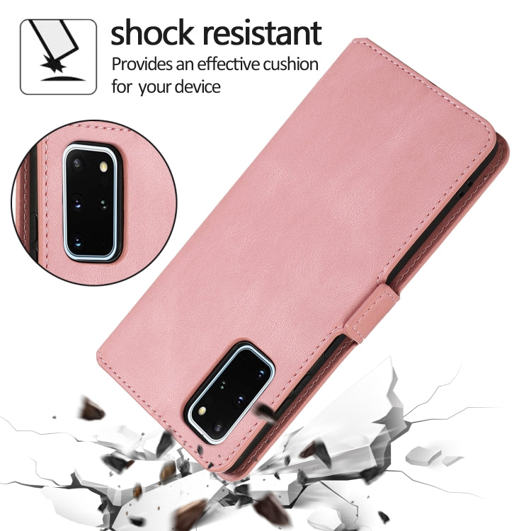 For Samsung Galaxy S20  5G Retro Magnetic Closing Clasp Horizontal Flip Leather Case with Holder & Card Slots & Photo Frame & Wallet