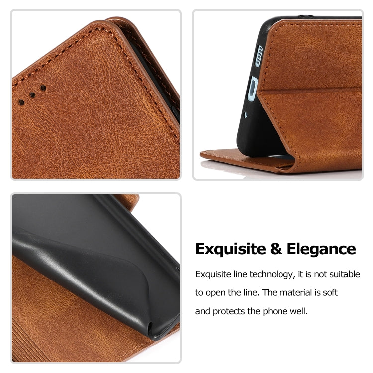 For Samsung Galaxy S20  5G Retro Magnetic Closing Clasp Horizontal Flip Leather Case with Holder & Card Slots & Photo Frame & Wallet