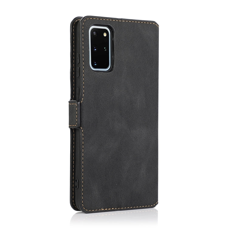 For Samsung Galaxy S20  5G Retro Magnetic Closing Clasp Horizontal Flip Leather Case with Holder & Card Slots & Photo Frame & Wallet