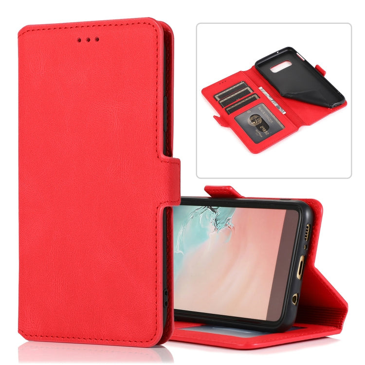 For Samsung Galaxy S20  5G Retro Magnetic Closing Clasp Horizontal Flip Leather Case with Holder & Card Slots & Photo Frame & Wallet