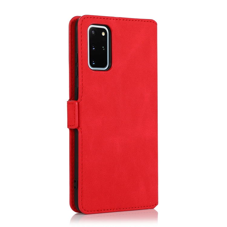 For Samsung Galaxy S20  5G Retro Magnetic Closing Clasp Horizontal Flip Leather Case with Holder & Card Slots & Photo Frame & Wallet