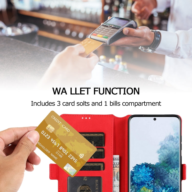 For Samsung Galaxy S20  5G Retro Magnetic Closing Clasp Horizontal Flip Leather Case with Holder & Card Slots & Photo Frame & Wallet