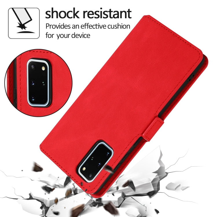 For Samsung Galaxy S20  5G Retro Magnetic Closing Clasp Horizontal Flip Leather Case with Holder & Card Slots & Photo Frame & Wallet