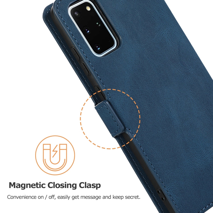 For Samsung Galaxy S20  5G Retro Magnetic Closing Clasp Horizontal Flip Leather Case with Holder & Card Slots & Photo Frame & Wallet