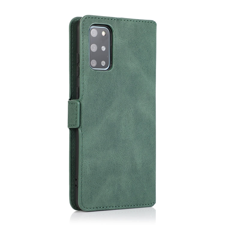 For Samsung Galaxy S20 Plus  5G Retro Magnetic Closing Clasp Horizontal Flip Leather Case with Holder & Card Slots & Photo Frame & Wallet