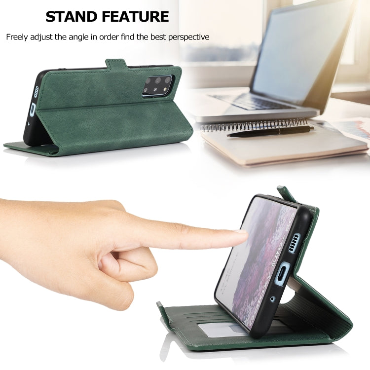 For Samsung Galaxy S20 Plus  5G Retro Magnetic Closing Clasp Horizontal Flip Leather Case with Holder & Card Slots & Photo Frame & Wallet
