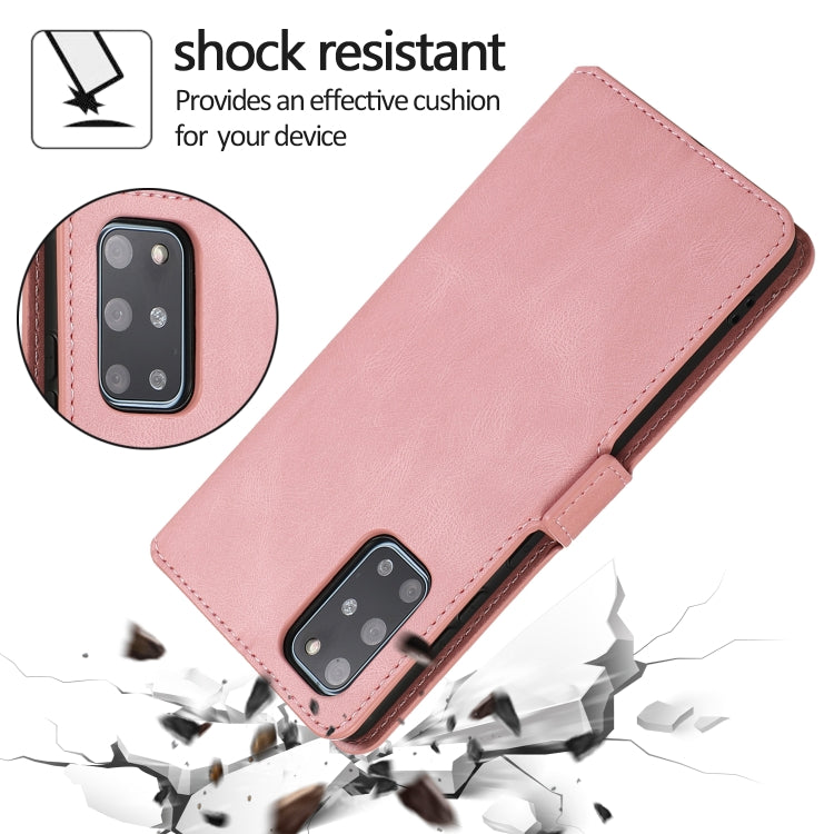 For Samsung Galaxy S20 Plus  5G Retro Magnetic Closing Clasp Horizontal Flip Leather Case with Holder & Card Slots & Photo Frame & Wallet