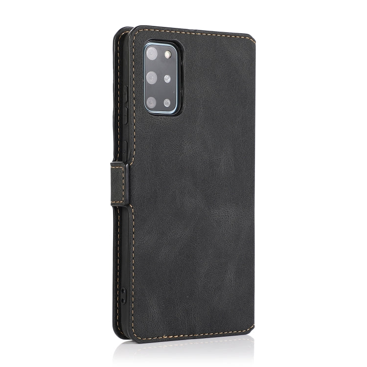 For Samsung Galaxy S20 Plus  5G Retro Magnetic Closing Clasp Horizontal Flip Leather Case with Holder & Card Slots & Photo Frame & Wallet
