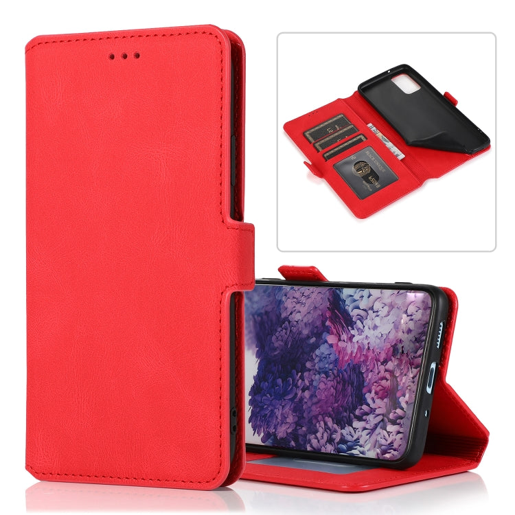 For Samsung Galaxy S20 Plus  5G Retro Magnetic Closing Clasp Horizontal Flip Leather Case with Holder & Card Slots & Photo Frame & Wallet