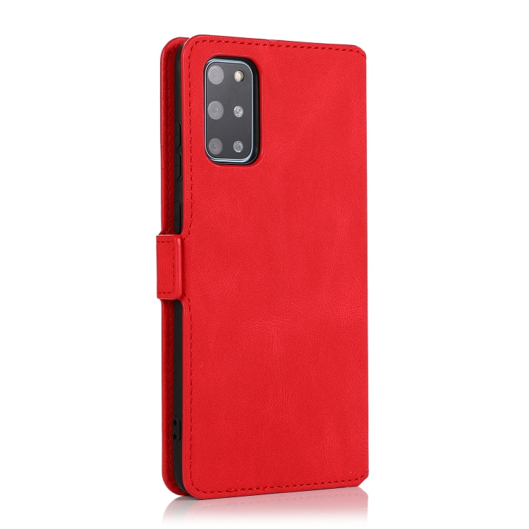 For Samsung Galaxy S20 Plus  5G Retro Magnetic Closing Clasp Horizontal Flip Leather Case with Holder & Card Slots & Photo Frame & Wallet