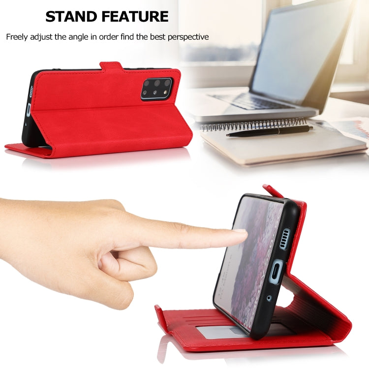 For Samsung Galaxy S20 Plus  5G Retro Magnetic Closing Clasp Horizontal Flip Leather Case with Holder & Card Slots & Photo Frame & Wallet