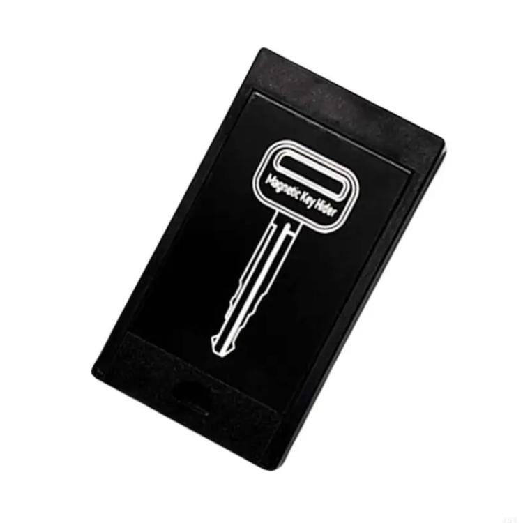 Magnetic Key Anti-lost Storage Organizer Portable Hidden Storage Tool Box - Black