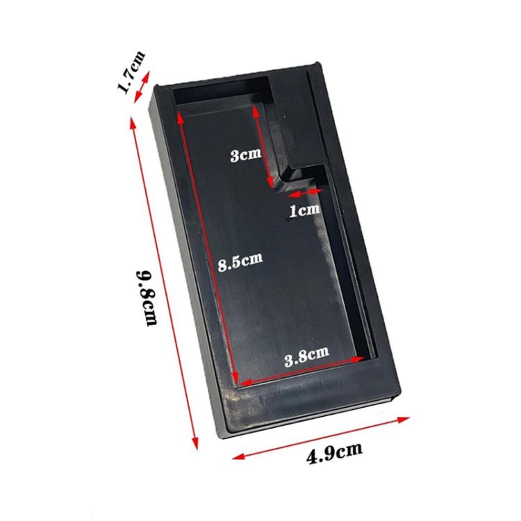 Magnetic Anti-lost Key Storage Box Portable Car Key Hidden Tool Organizer - Black