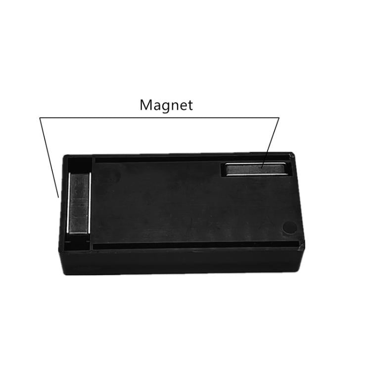 Magnetic Anti-lost Key Storage Box Portable Car Key Hidden Tool Organizer - Black