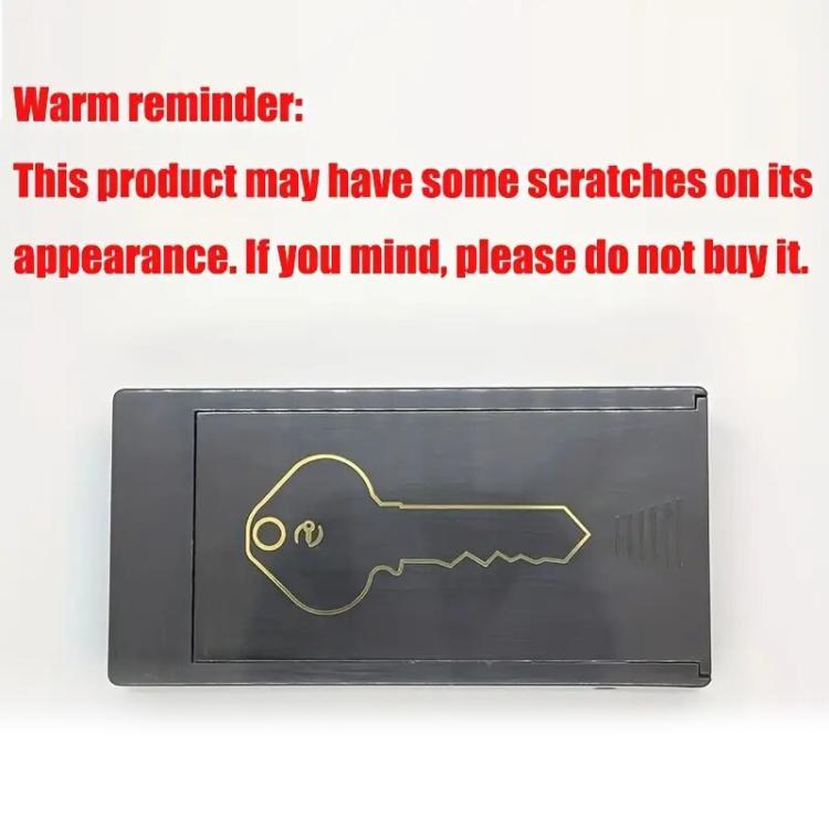 Magnetic Anti-lost Key Storage Box Portable Car Key Hidden Tool Organizer - Black
