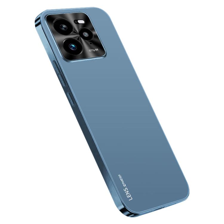 For Realme GT 7 Pro AG Frosted Electroplating Acrylic Phone Case