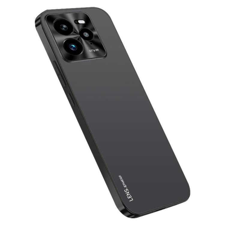 For Realme GT 7 Pro AG Frosted Electroplating Acrylic Phone Case
