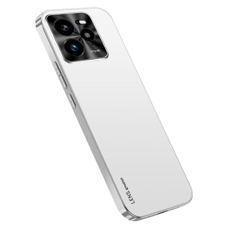 For Realme GT 7 Pro AG Frosted Electroplating Acrylic Phone Case