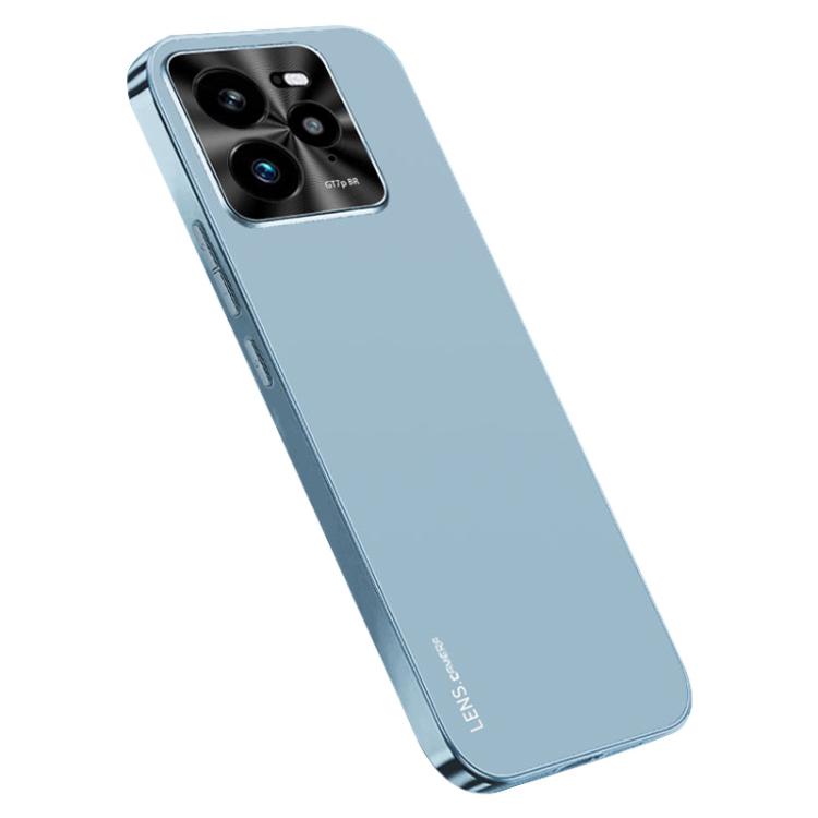 For Realme GT 7 Pro AG Frosted Electroplating Acrylic Phone Case