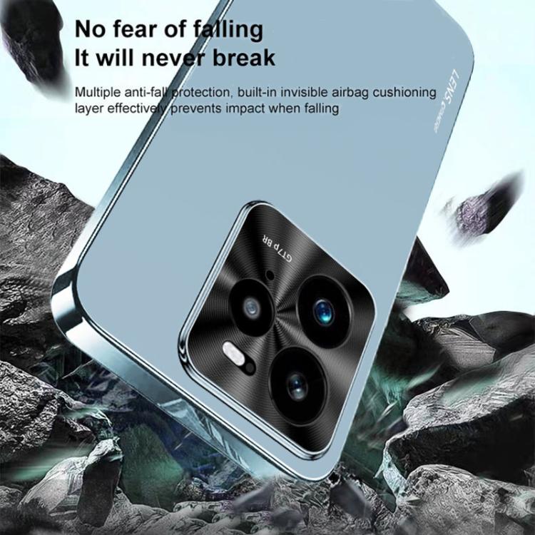For Realme GT 7 Pro AG Frosted Electroplating Acrylic Phone Case