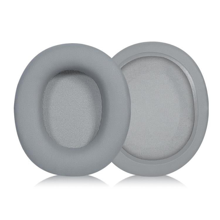 2pcs Sponge Earmuffs Replacement Earpads For Audio-Technica ATH-SR30BT, Style:Grey Protein Leather