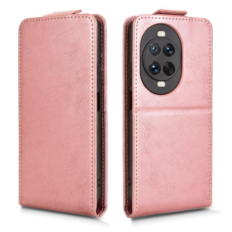 For Huawei nova 14 Pro Magnetic Vertical Flip Leather Phone Case with Buckle