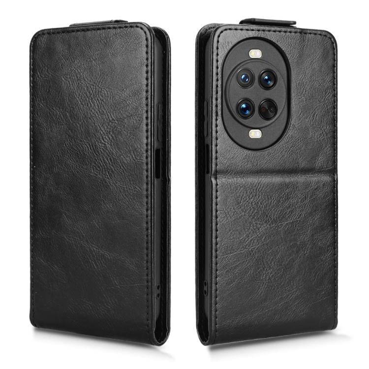 For Huawei nova 14 Magnetic Vertical Flip Leather Phone Case with Buckle