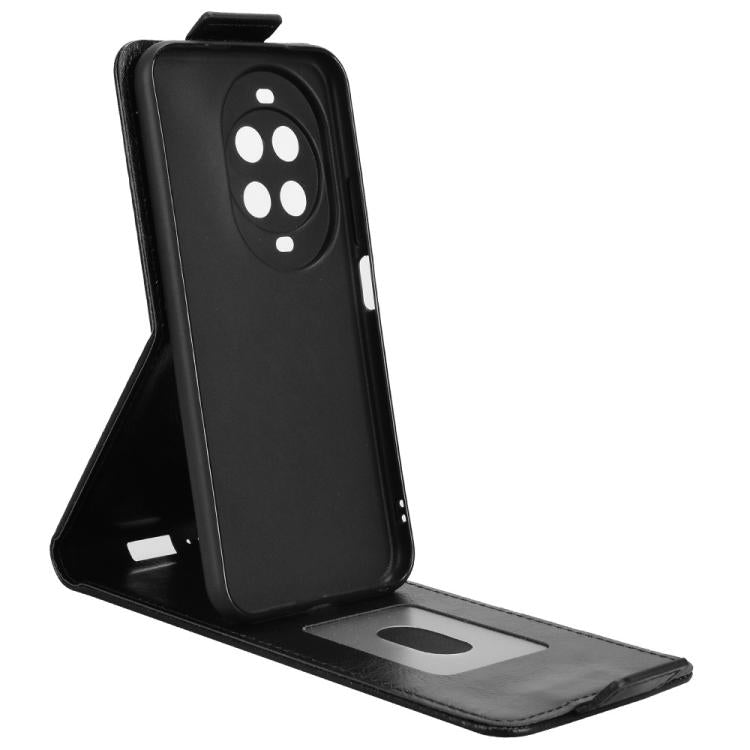 For Huawei nova 14 Magnetic Vertical Flip Leather Phone Case with Buckle