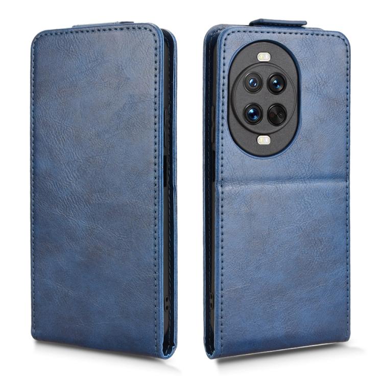 For Huawei nova 14 Magnetic Vertical Flip Leather Phone Case with Buckle