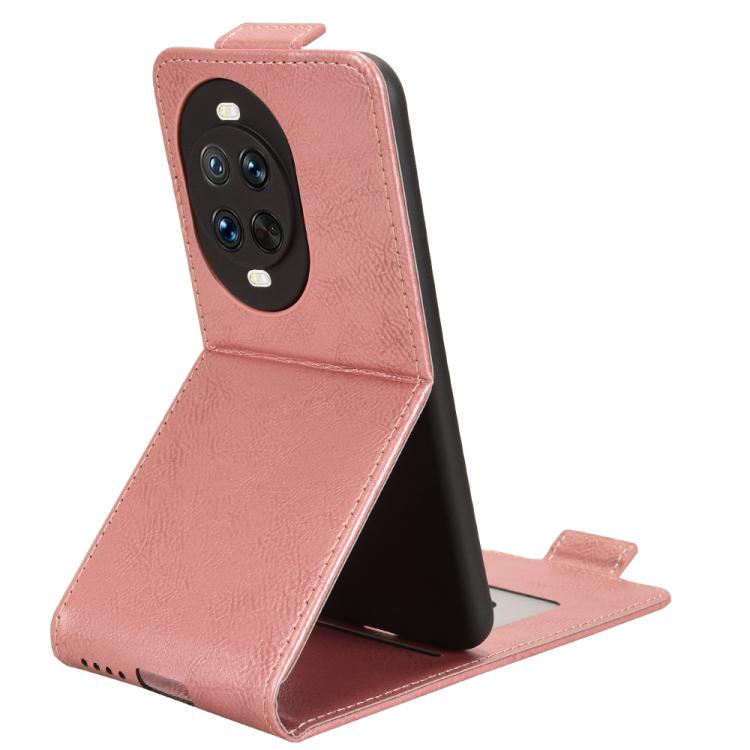 For Huawei nova 14 Magnetic Vertical Flip Leather Phone Case with Buckle