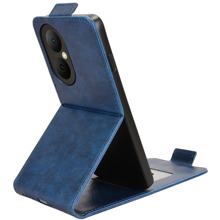 For Huawei nova Y73 / Enjoy 80 Magnetic Vertical Flip Leather Phone Case with Buckle