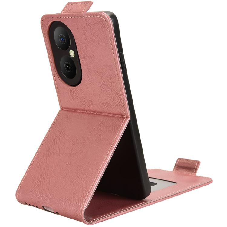 For Huawei nova Y73 / Enjoy 80 Magnetic Vertical Flip Leather Phone Case with Buckle