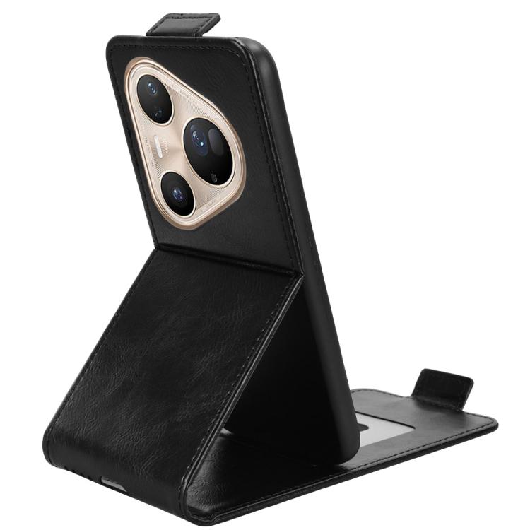 For Huawei Pura 80 Pro 5G Magnetic Vertical Flip Leather Phone Case with Buckle