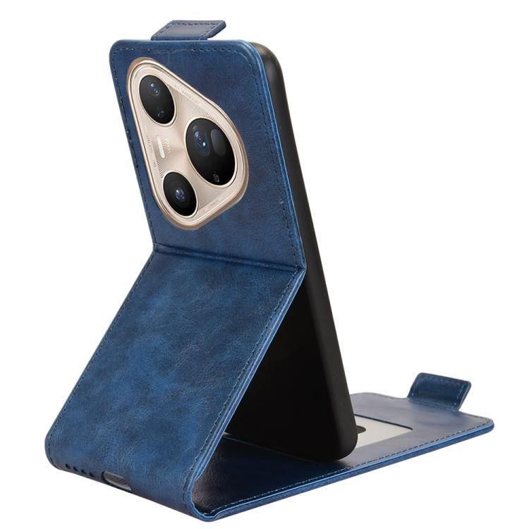For Huawei Pura 80 Pro 5G Magnetic Vertical Flip Leather Phone Case with Buckle
