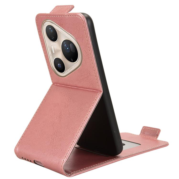 For Huawei Pura 80 Pro 5G Magnetic Vertical Flip Leather Phone Case with Buckle