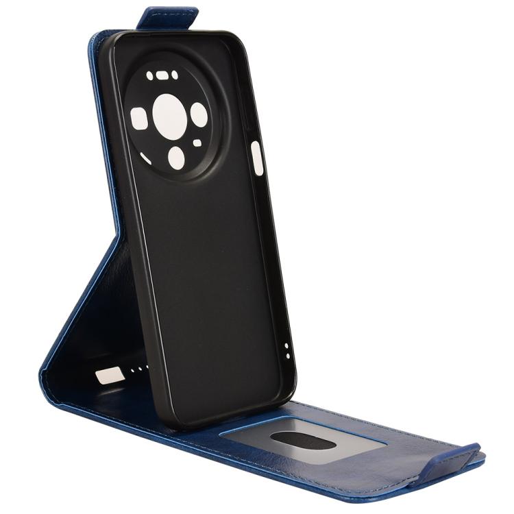 For Huawei Mate 80 Pro / 80 Magnetic Vertical Flip Leather Phone Case with Buckle